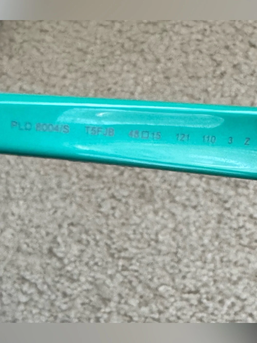 Polaroid Kids’ PLD 8004/S T5FJB Pink/Turquoise Sunglasses